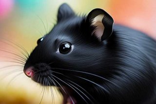 宠物仓鼠纯黑毛；宠物仓鼠纯黑毛是什么