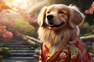 宠物中国元素图案、中国宠物文化