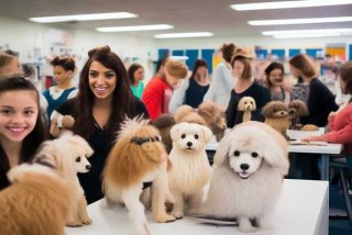 宠物美容培训学校联系方式，宠物美容培训学校联系方式电话