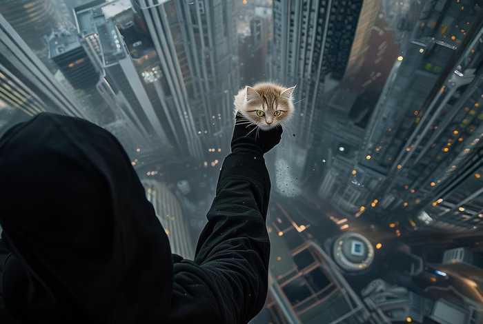 把猫从高楼扔下（把猫从高楼扔下去的人是啥性格）