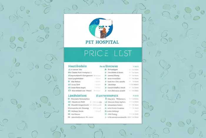 宠物医院收费价目表设计 宠物医院收费价目表设计图 宠物医院收费价目表设计 宠物医院收费价目表设计图