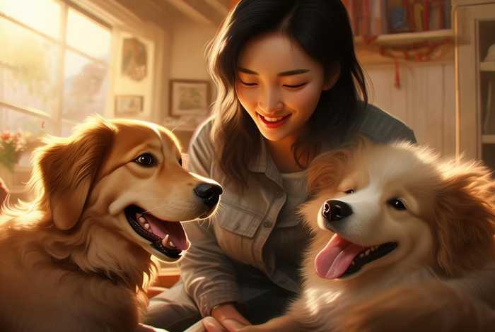 阿sue照顾宠物狗、阿sue照顾小狗