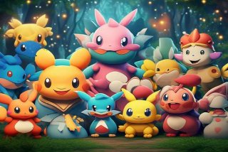 宠物小精灵图片全家福 - 宠物小精灵图片全家福大全