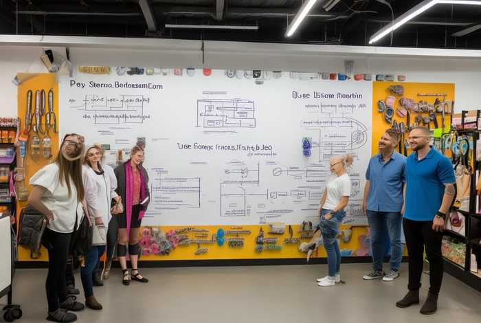 宠物店管理系统er图；宠物店管理系统用例图