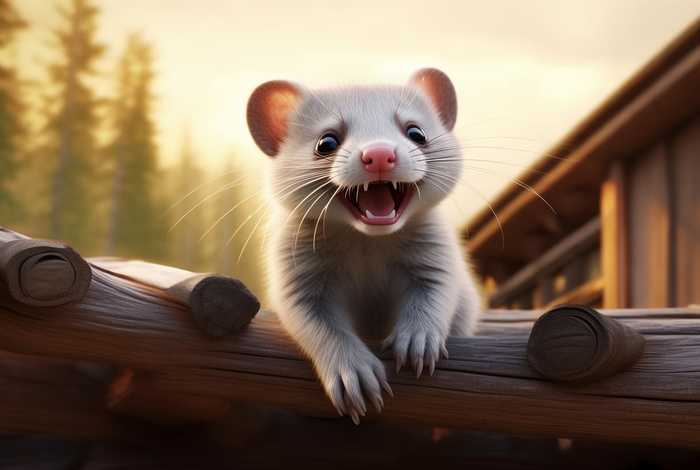 宠物貂叫声；宠物貂叫声大吗