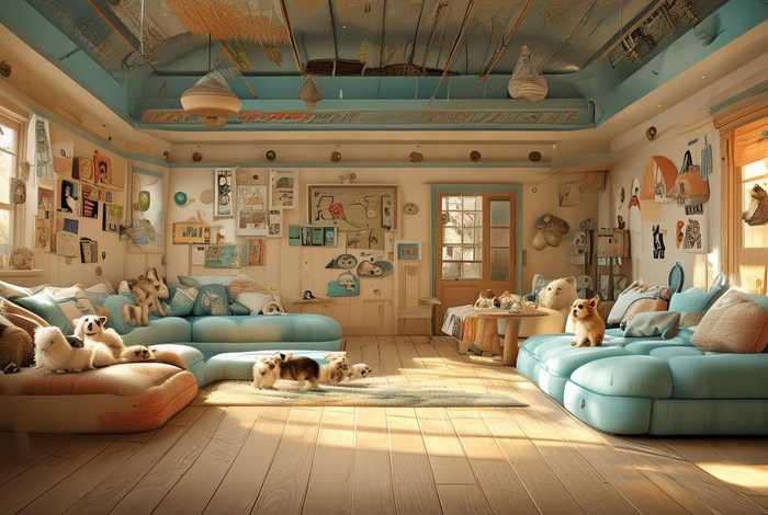 宠物酒店怎么装修效果图（宠物酒店怎么装修效果图视频）