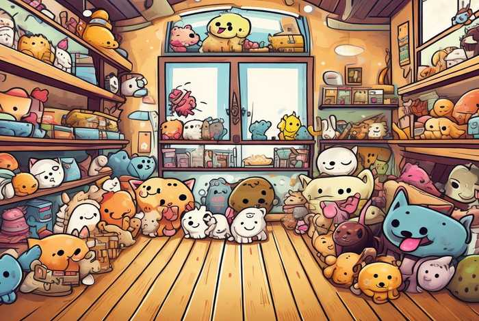 宠物店宠物图片萌图（宠物店图片简笔画）