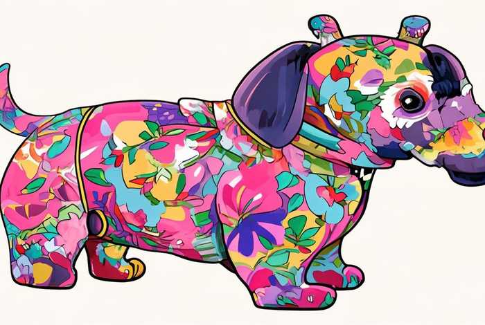 宠物衣服设计图；宠物衣服设计图手绘