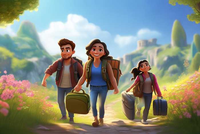 我和朋友陪妈妈一起去旅行，我和朋友陪妈妈一起去旅行游戏安卓版