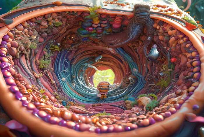 在牛肚子里旅行图片、在牛肚子里旅行图片 牛胃图