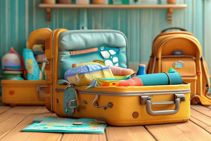 旅行必备物品绘画图片 旅行必备物品绘画图片简单