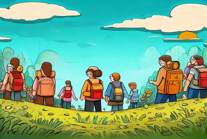 一起去旅行图片，一起去旅行图片大全简笔画