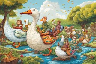 骑鹅旅行记的好词好句1000个（骑鹅旅行记的好词好句摘抄500个词）