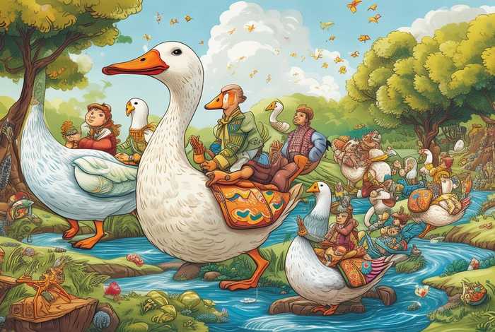 骑鹅旅行记的好词好句1000个（骑鹅旅行记的好词好句摘抄500个词）