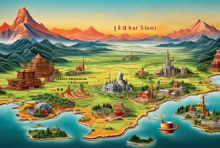 四川旅行地图，四川旅行地图景点地图