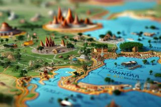 泰国旅行地图 泰国旅行地图高清