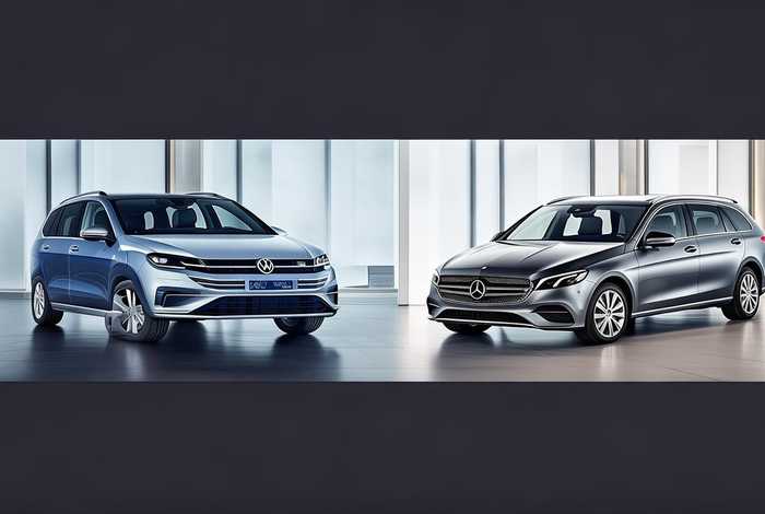 大众进口迈腾旅行版、大众进口迈腾旅行版与奔驰哪个好