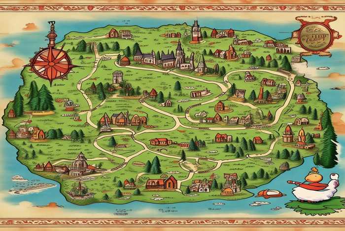 骑鹅旅行记路线图可打印；《骑鹅旅行记》的路线图