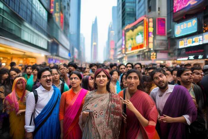 印度旅行团到上海震撼原版视频（印度人游上海视频）