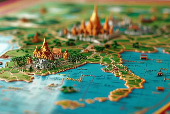 泰国旅行地图 泰国旅行地图高清