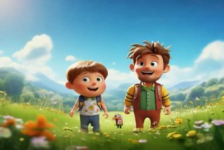 愉快的旅行大头儿子，愉快的旅行大头儿子小头爸爸