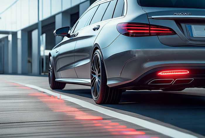 奔驰旅行车c200，奔驰旅行车c200倒车雷达提示音