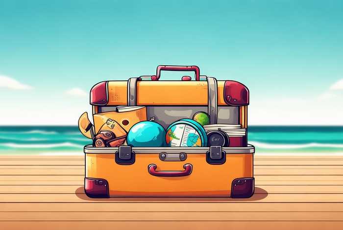 旅行必备物品绘画图片 旅行必备物品绘画图片简单