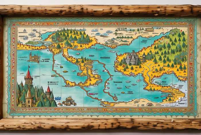 骑鹅旅行记路线图好看美观(骑鹅旅行记路线图手抄报) 骑鹅旅行记路线图好看美观(骑鹅旅行记路线图手抄报)