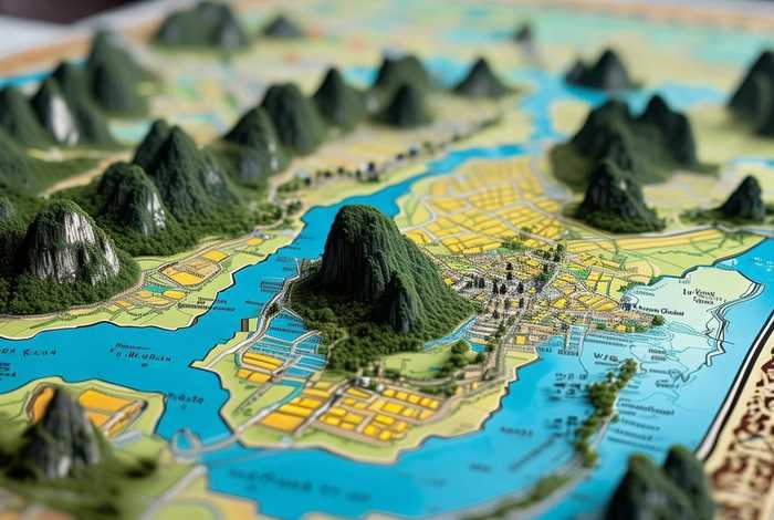 桂林地图旅游地图 桂林市地图旅游地图