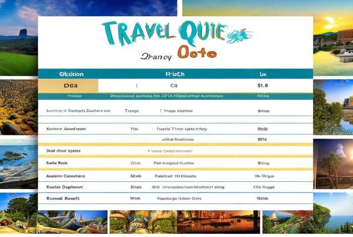 春秋旅行社旅游报价 春秋旅行社旅游报价表