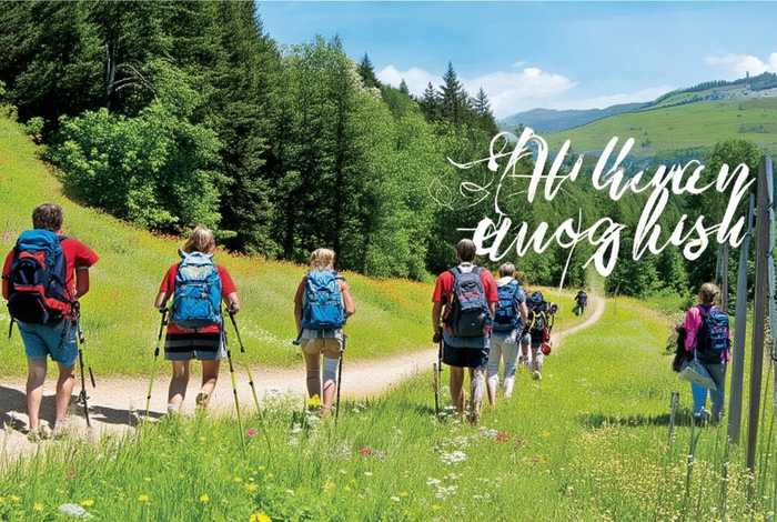 徒步旅行的英语 - 徒步旅行的英语短语