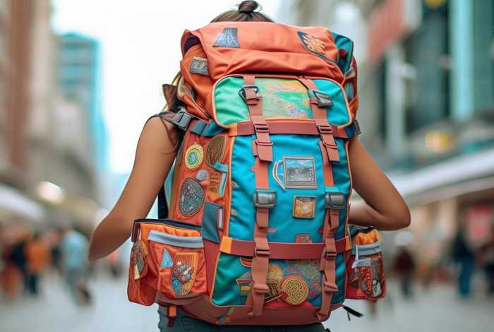 旅行背包女双肩旅游 旅行背包 女 双肩包 旅游