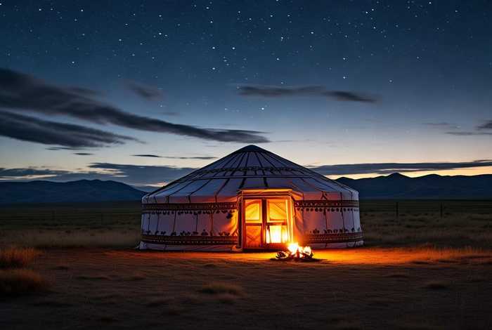 旅行的句子唯美短句蒙古包体验 - 关于蒙古包的唯美说说
