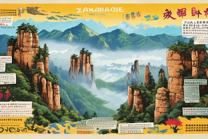 张家界旅行攻略手抄报 张家界旅行攻略手抄报内容