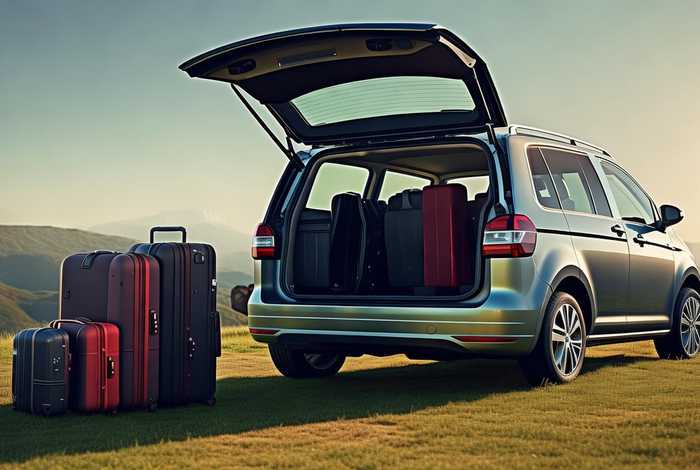 大众高尔夫旅行车能装几个行李箱；大众高尔夫旅行车能装几个行李箱啊