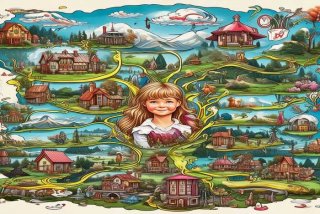 骑鹅旅行记思维导图模板、骑鹅旅行记思维导图模板大全