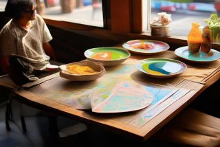 歌词我一个人吃饭旅行到处走走停停、歌曲我一个人吃饭旅行到处走走停停