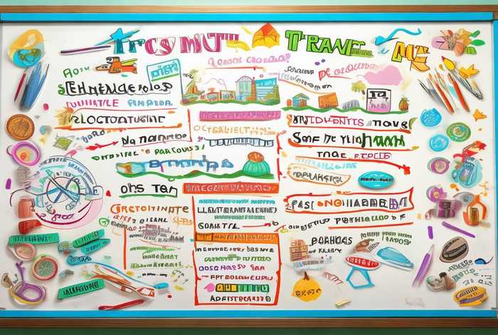 旅行计划思维导图 旅行计划思维导图英文四年级