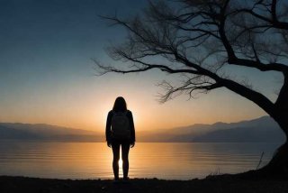 一个人去旅行伤感空间图片 一个人去旅行的图片文字