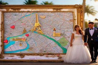 巴黎结婚旅行路线 巴黎结婚旅行路线图