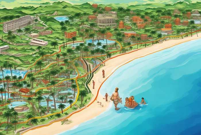 三亚旅行社线路，三亚旅行社线路图