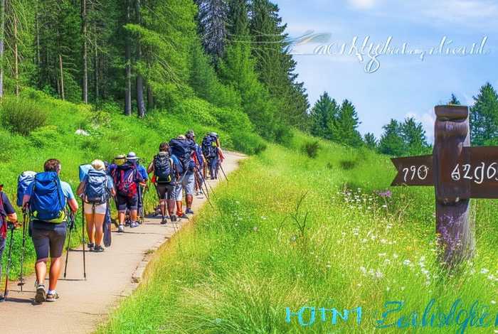 徒步旅行的英语 - 徒步旅行的英语短语