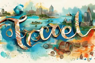 旅行的艺术字 - 旅行的艺术字图片