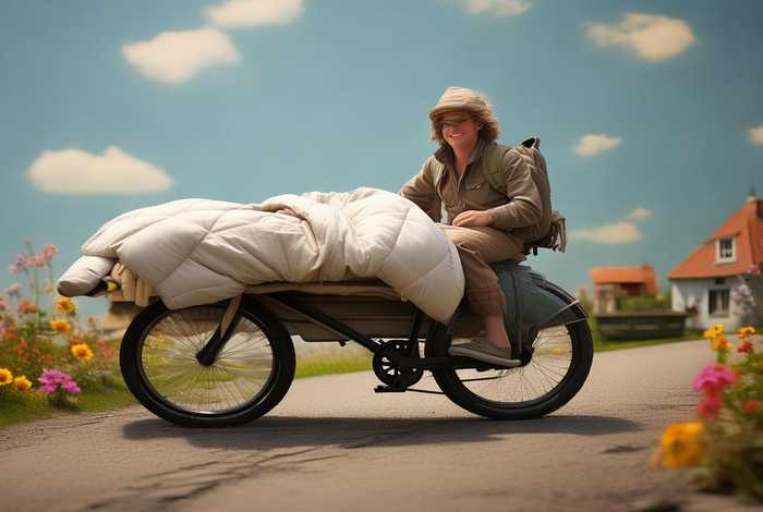 带床去旅行是真骑还是假骑；带床去旅行假的