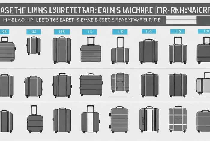 旅行箱尺寸规格表 - 旅行箱尺寸规格表大全