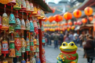 旅行青蛙中国之旅铃铛；旅行青蛙中国之旅铃铛搭配