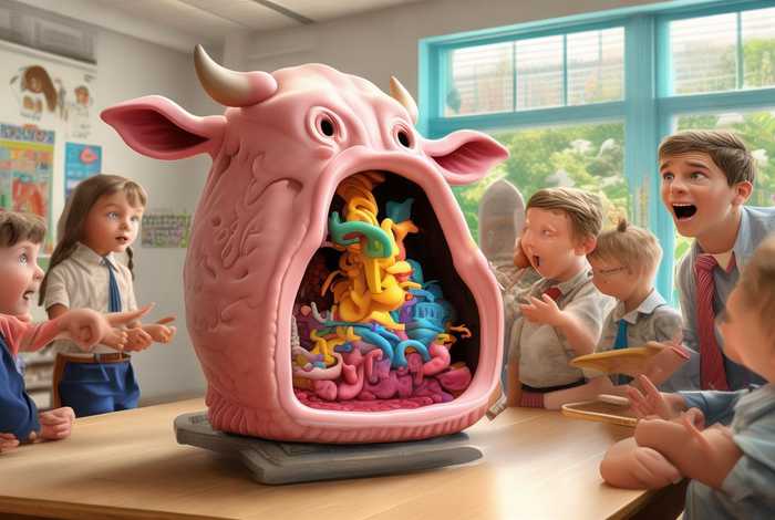 在牛肚子里旅行教学设计（在牛肚子里旅行教学设计亮点）