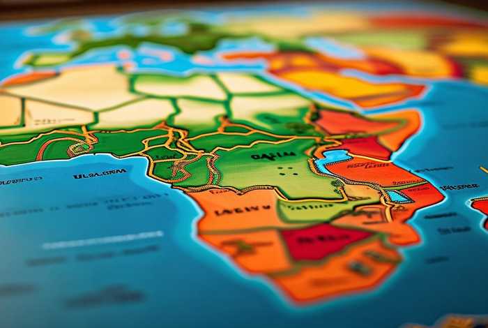 非洲旅行路线图、非洲旅行路线图高清