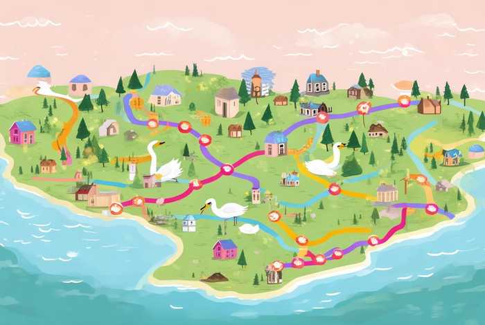 骑鹅旅行记路线图简单清晰（骑鹅旅行记路线图 简单）