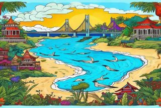 威海旅行手抄报模板可打印 - 威海旅游景点手抄报